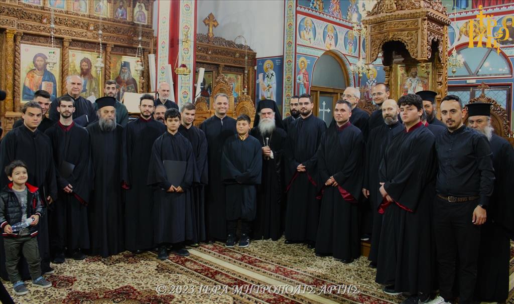 Ο ΣΤ' Κατανυκτικός Εσπερινός στην ενορία Αγίου Μαξίμου του Γραικού Άρτης
