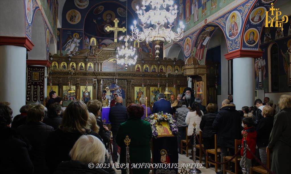 Μεγάλη Τρίτη εσπέρας στην Μητρόπολη Άρτης
