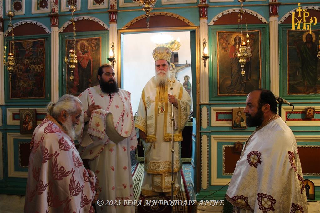 Εορτασμός Κοιμήσεως της Θεοτόκου στην Σκουληκαριά Άρτης