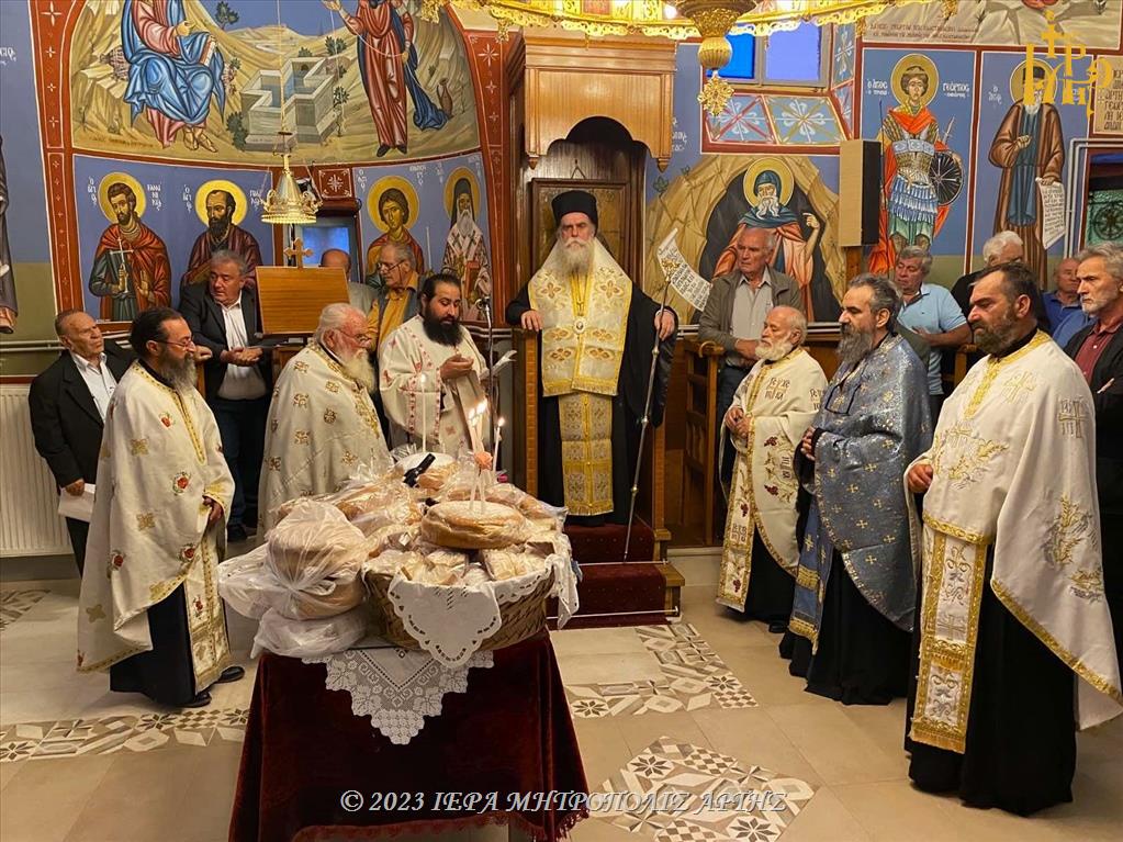 Εόρτιος Εσπερινός στην Ιερά Μονή Μελατών Άρτης