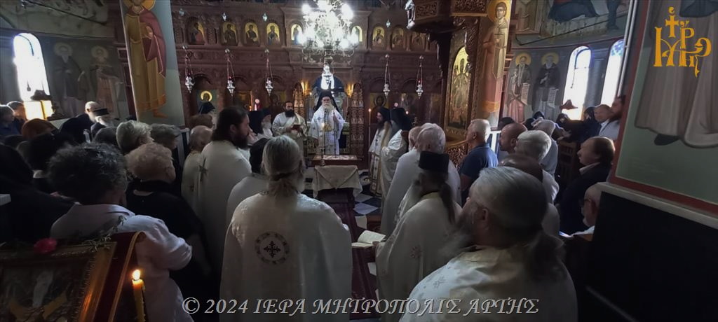 Μνημόσυνο Γερόντισσας Θεοκλήτης Ηγουμένης Μονής Ροβελίστης Άρτης