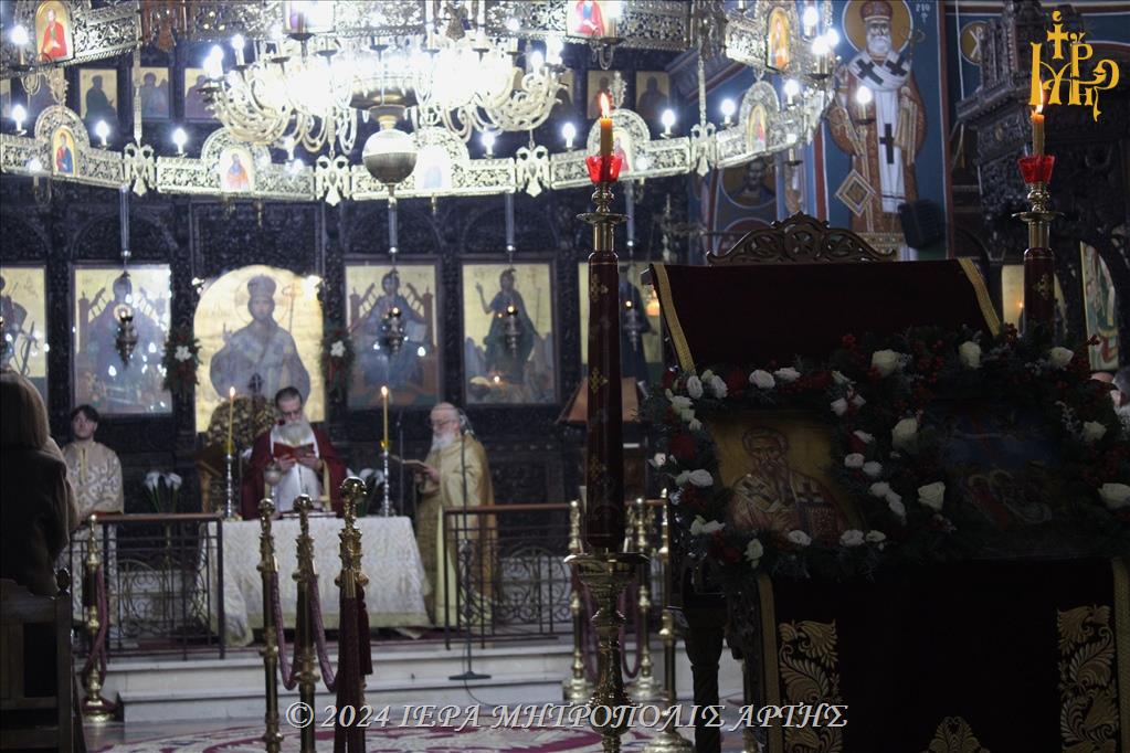 Η αρχαιοπρεπής Λειτουργία του Ιακώβου Αδελφοθέου στην Άρτα