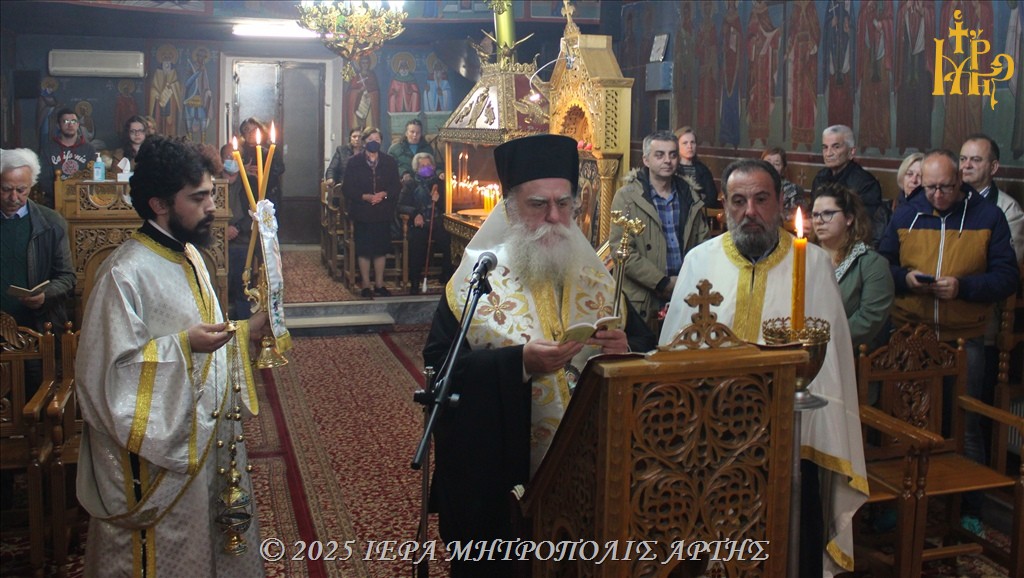 Η Γ΄ Στάση των Χαιρετισμών στην Ενορία Λιμίνης Άρτης