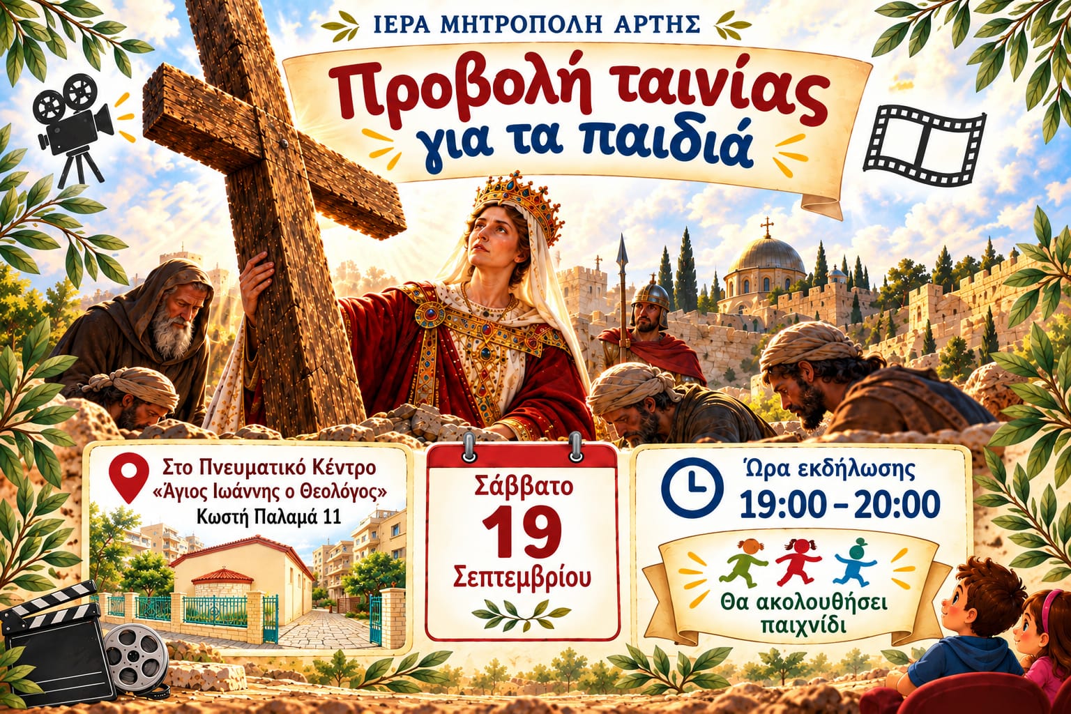 "ΠΡΟΒΟΛΗ ΤΑΙΝΙΑΣ ΓΙΑ ΤΑ ΠΑΙΔΙΑ"