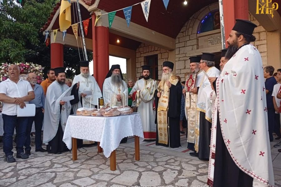 Πανηγυρικός Εσπερινός Αγίου Παντελεήμονος στην Περάνθη Άρτης