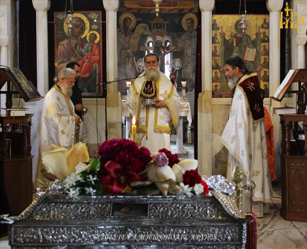 Η Αρτα εόρτασε την Ανακομιδή των Λειψάνων της Αγίας Θεοδώρας