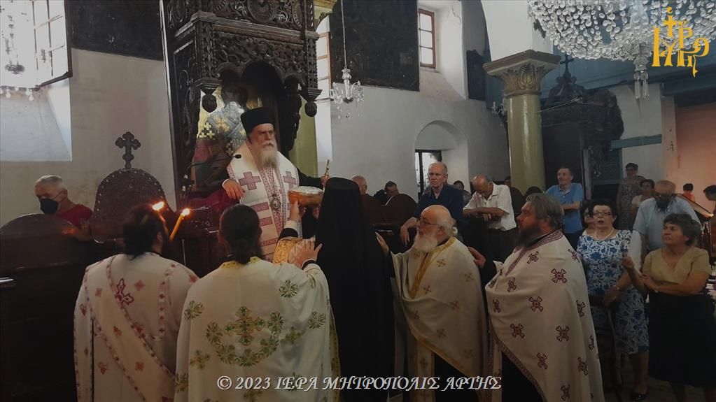 Εορτάστηκε η μνήμη της Αγίας Κυριακής στην Μητρόπολη Άρτης