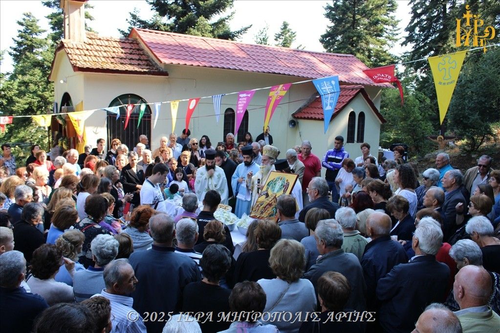 Εορτασμός Μεταμορφώσεως του Σωτήρος στις Κρανιές Άρτης