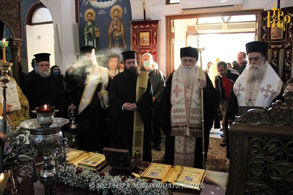 Ομιλία του Μητροπολίτου Αργολίδος Νεκταρίου στην Άρτα