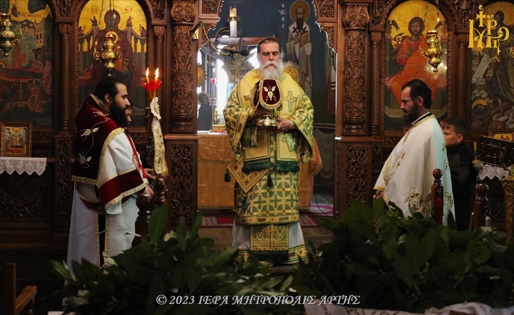 Κυριακή Βαΐων πρωΐ στην ενορία Άνω Αθαμανίου Άρτης