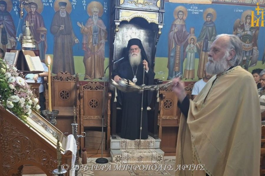 Άρτης Καλλίνικος: «Η Παναγία στέκει δίπλα στον άνθρωπο που μετανοεί»