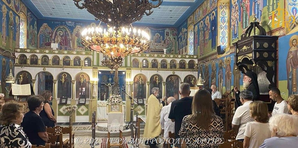 Παράκληση προς την Θεοτόκο στην Ενορία Περάνθης Άρτης