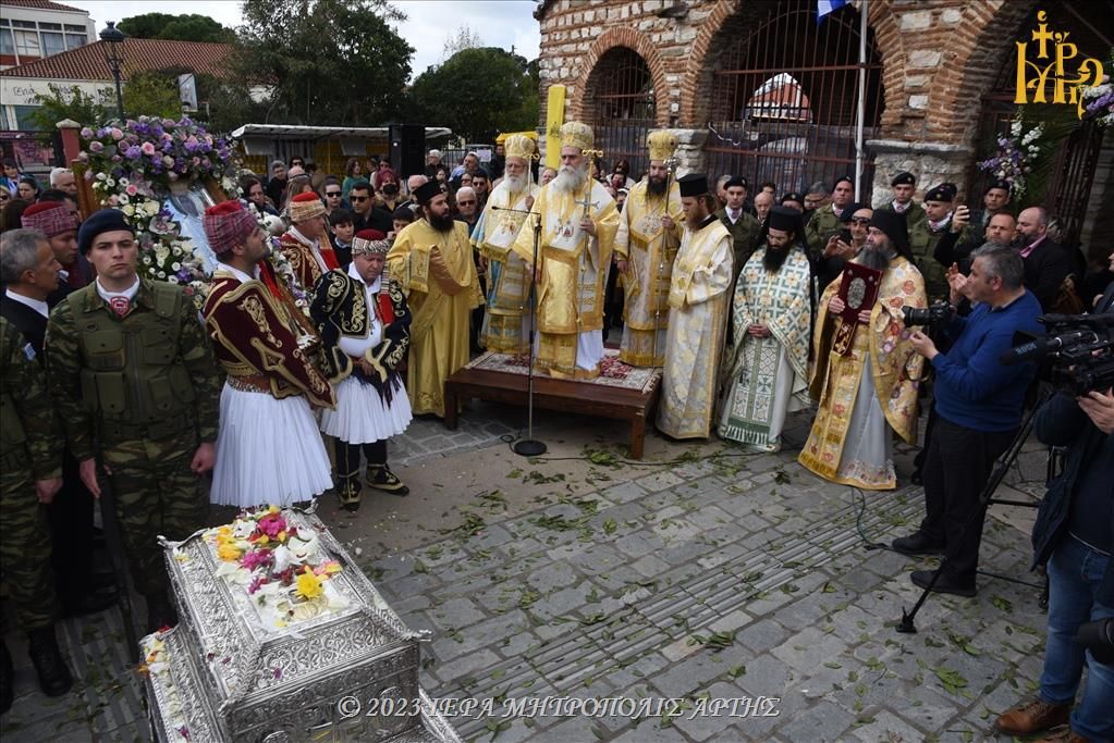 Μνήμη Αγίας Θεοδώρας και Χειροθεσία Πνευματικού-Εξομολόγου στην Άρτα