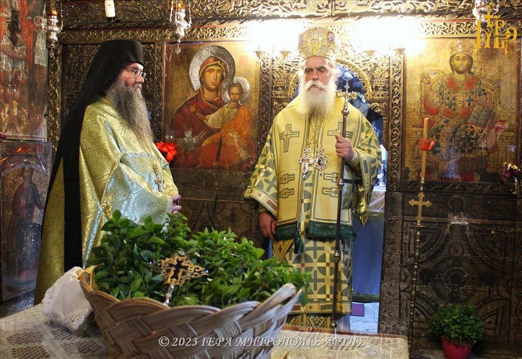 Ύψωση του Τιμίου Σταυρού στην Ενορία Μουχουστίου Άρτης